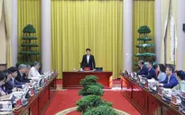 Chủ tịch nước Lương Cường chủ trì họp giao ban với Văn phòng Chủ tịch nước