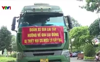 Từ gùi lúa đến tấm chăn mới, tấm lòng Tây Nguyên vượt núi về với vùng lũ