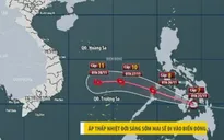 Bão số 15 sắp vào Biển Đông có đường đi phức tạp