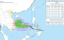 Bão số 15 giật cấp 10, hướng di chuyển phức tạp