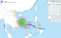 Bão số 15 khả năng không ảnh hưởng đất liền khu vực Nam Trung Bộ