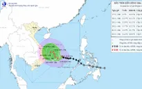 Bão số 15 giật cấp 15, cảnh báo cấp độ rủi ro thiên tai do bão lớn trên khu vực giữa Biển Đông
