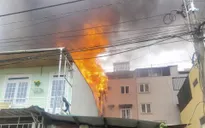 Kịp thời khống chế vụ cháy nhà dân ở trung tâm Đà Lạt
