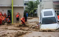 Lũ lụt, lở đất tàn phá Indonesia khiến 84 người thiệt mạng