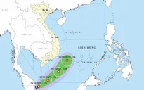 Bão số 15 giảm cấp, xuất hiện áp thấp nhiệt đới gần Biển Đông