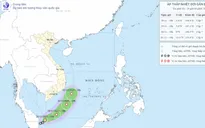 Áp thấp nhiệt đới giật cấp 9, khu vực Nam Biển Đông có gió mạnh, sóng cao 2-4m