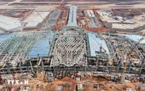 Đấu nối điện phục vụ chuyến bay kỹ thuật đầu tiên tại sân bay Long Thành