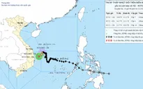 Bão số 15 suy yếu thành áp thấp nhiệt đới