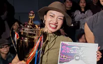 Chị đẹp Maitinhvi giành ngôi quán quân cuộc thi nhảy quốc tế