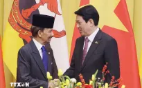 Quốc vương Brunei kết thúc chuyến thăm cấp Nhà nước tới Việt Nam