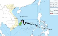 Áp thấp nhiệt đới di chuyển chậm, vùng biển từ Đà Nẵng đến Khánh Hòa có mưa rào và dông rải rác