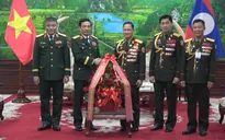 Đại tướng Phan Văn Giang hội kiến Bộ trưởng Bộ Quốc phòng Lào