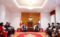 Tổng Bí thư Tô Lâm thăm các nguyên lãnh đạo Lào