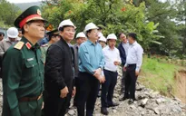 Đèo Mimosa (Lâm Đồng) tiếp tục sạt lở, tạm ngưng lưu thông