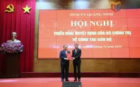 Ông Quản Minh Cường được điều động giữ chức Bí thư Tỉnh ủy Quảng Ninh