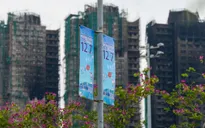 Hong Kong (Trung Quốc) mở lớp học tạm thời sau vụ cháy chung cư