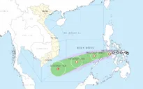 Chiều nay (8/12), áp thấp nhiệt đới vào Biển Đông