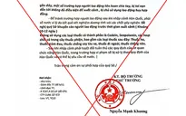 Giả mạo văn bản của Bộ Nội vụ để lừa đảo người lao động