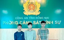Đồng Nai: Liên tục bắt giữ 3 đối tượng truy nã