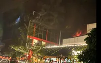 Cháy nhà hàng ở Bắc Ninh trong đêm