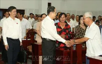 Chủ tịch Quốc hội Trần Thanh Mẫn tiếp xúc cử tri sau Kỳ họp thứ 10, Quốc hội khóa XV