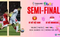 Lịch thi đấu và trực tiếp bóng đá SEA Games 33 hôm nay, 14/12 trên VTV: ĐT nữ Việt Nam gặp Indonesia

