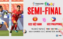 U22 Việt Nam - U22 Philippines: Quyết thắng để thẳng tiến chung kết SEA Games 33 
