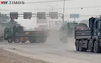 Đồng Nai: Xe ben mỏ đá hoành hành gây bụi mù mịt ra môi trường