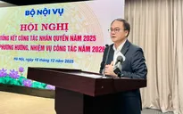 Bộ Nội vụ đẩy mạnh thực hiện các cam kết quốc tế về nhân quyền