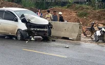 Ô tô mất lái gây tai nạn trên cao tốc, bé trai 9 tháng tuổi tử vong