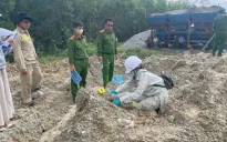 Phát hiện công ty cung cấp bê tông đổ trộm hơn 700 tấn chất thải rắn