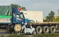 Tạm giữ khẩn cấp lái xe gây tai nạn liên hoàn trên Quốc lộ 5