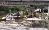 Khẩn trương xử lý ô nhiễm sau sự cố tràn dầu ở Quảng Ngãi