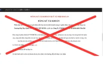 Mạo danh trường học để thông báo tuyển dụng, kêu gọi từ thiện