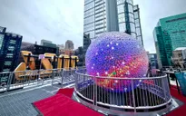 Quả cầu pha lê ở New York “khoác áo mới” chào đón năm 2026