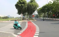 TP Hồ Chí Minh đưa vào sử dụng làn đường cho xe đạp đầu tiên