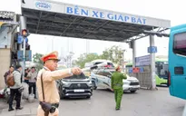 CSGT Hà Nội kiểm tra nồng cồn, giám sát Camera AI tại các bến xe dịp Tết Dương lịch 2026