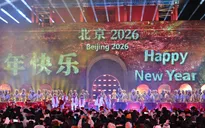 Màn trình diễn ánh sáng và đếm ngược ấn tượng đón năm mới tại Vạn Lý Trường Thành