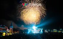 Mãn nhãn với màn pháo hoa chào đón năm mới 2026 tại Nghệ An