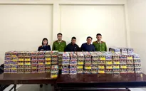 Triệt phá đường dây mua bán trái phép hàng cấm, thu giữ 220kg pháo nổ