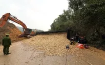 Tai nạn liên hoàn trên Quốc lộ 47B, 2 người thương vong