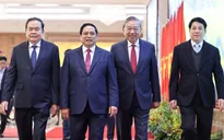 Tổng Bí thư Tô Lâm và các đồng chí lãnh đạo chủ chốt dự Hội nghị toàn quốc Chính phủ và chính quyền địa phương