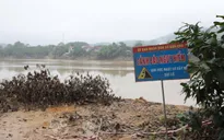 Phú Thọ: Dự kiến chi 12 tỷ đồng xử lý khẩn cấp sạt lở bờ sông Lô