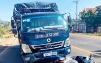 Ô tô tải tông xe máy từ phía sau khiến 2 vợ chồng tử vong