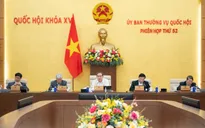 Phiên họp thứ 53 của Ủy ban Thường vụ Quốc hội diễn ra ngày 12/1