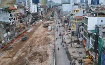 Vành đai 1 đoạn Hoàng Cầu - Voi Phục phấn đấu thông tuyến trước 15/1