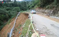 Nghệ An đầu tư gần 280 tỷ đồng nâng cấp đường tỉnh bị sạt lở sau mưa lũ