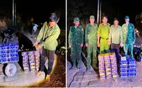 Bắt quả tang đối tượng vận chuyển gần 60kg pháo nổ trái phép