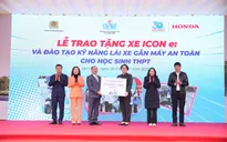 Honda Việt Nam trao tặng 408 xe Honda ICON e: hỗ trợ đào tạo lái xe an toàn cho học sinh Trung học phổ thông