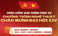Infographic: Phân luồng giao thông phục vụ chương trình nghệ thuật chào mừng Đại hội XIV của Đảng